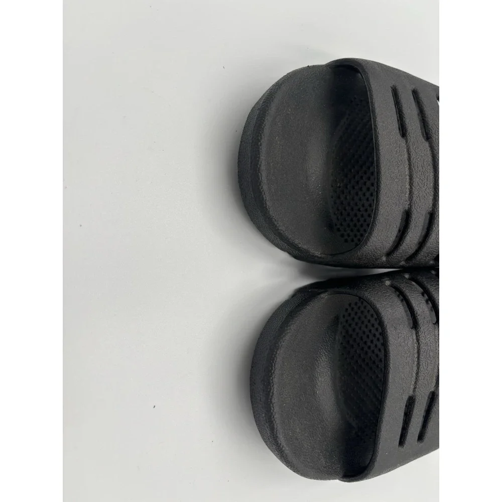 Okabashi Mens Slide Sandals Black Comfort Ergonomic‎ Slip On Size ML 8.5-9.5